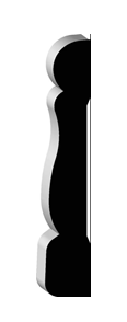 MDF PAINTED 5621-F CASING 8' PC
