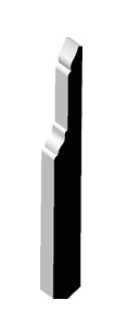 MDF BASEBOARD 5737-9 8' PC