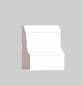 MDF BASEBOARD 7736-9 8' PC