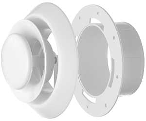 DIFFUSER CEILING ROUND 6IN WHT