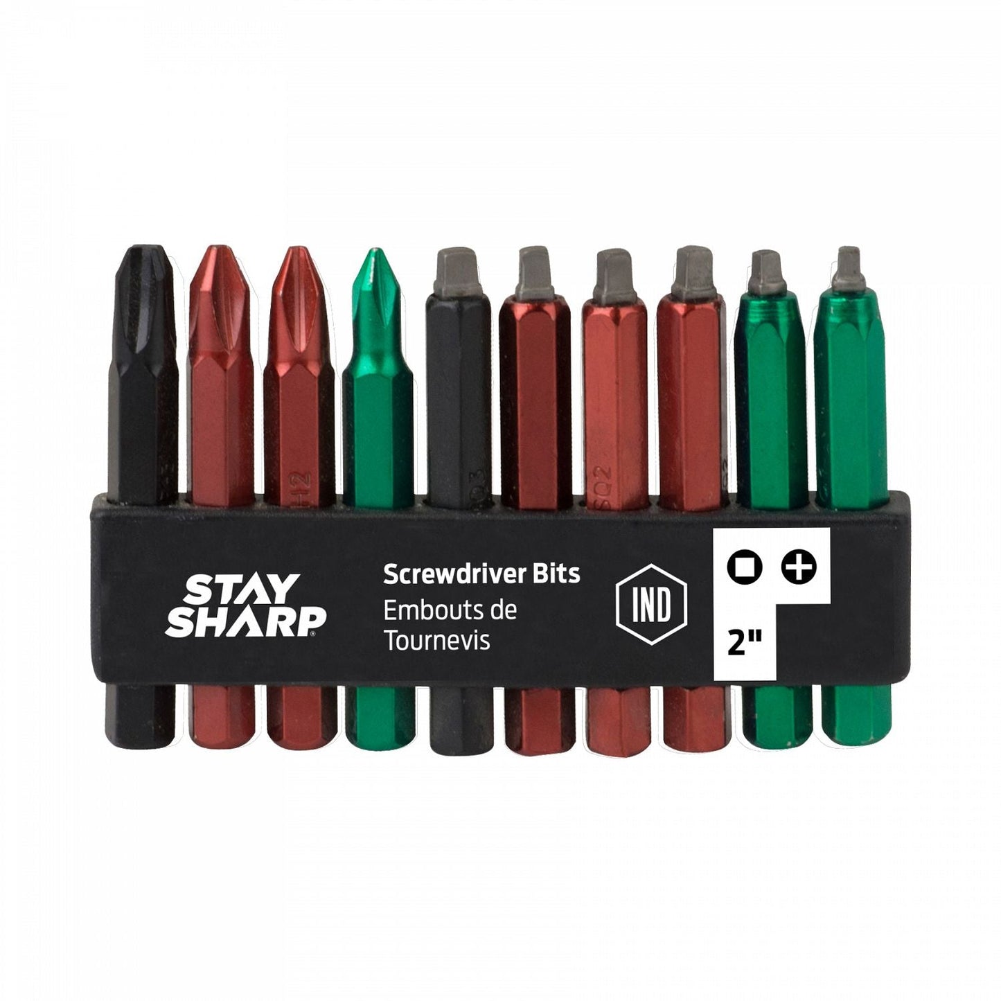2" 10PCE ASSTD BIT CLIP
