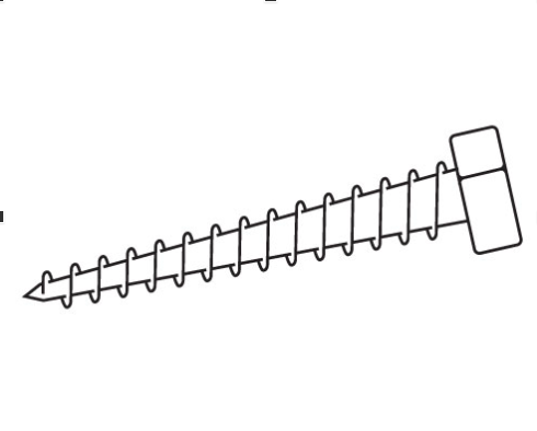 KAYCAN #6 X 5/8"CHOC SCREW 100