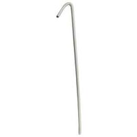 Acculink Fence & Wire Fence Tie, 6-3/8 in L, Aluminum, Clear