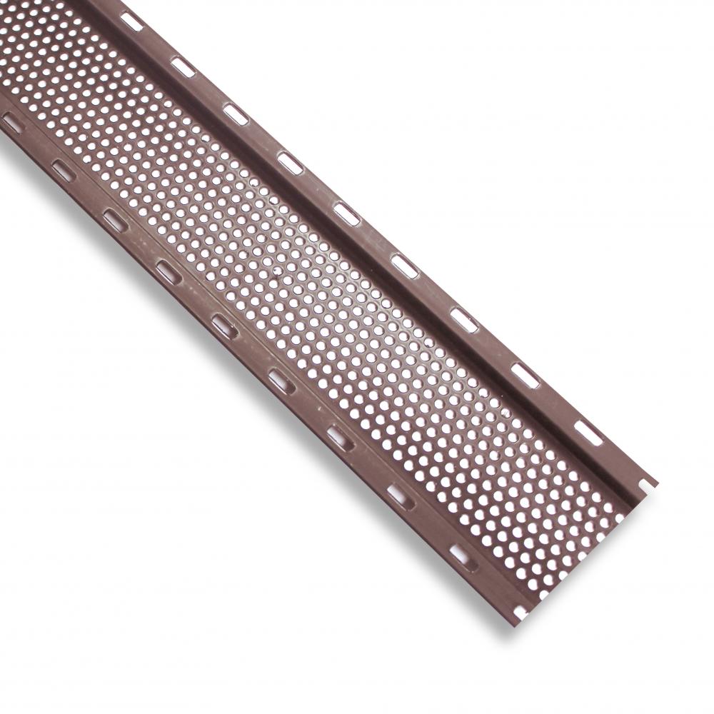 CONTINUOUS SOFFIT STRIP 8' BRN