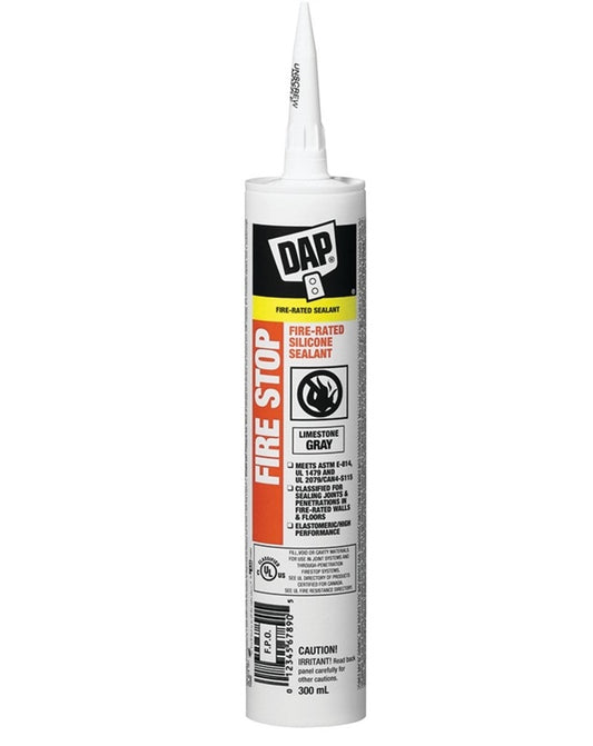 DAP 71064 Silicone Sealant, Light Gray, -29 to 50 deg C, 300 mL Cartridge