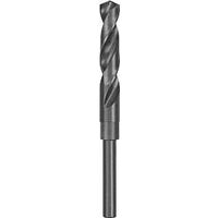 DeWALT DW1629 Drill Bit, 1 in Dia, 6 in OAL, Parabolic Flute, 2-Flute, 1/2 in Dia Shank, Reduced Shank