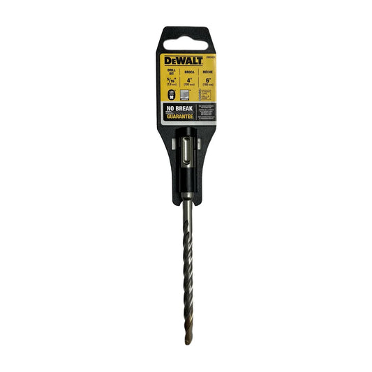 DeWALT DW5401 Hammer Drill Bit, 5/32 in Dia, 6-1/2 in OAL, Helix Flute, 4-Flute, 5/32 in Dia Shank