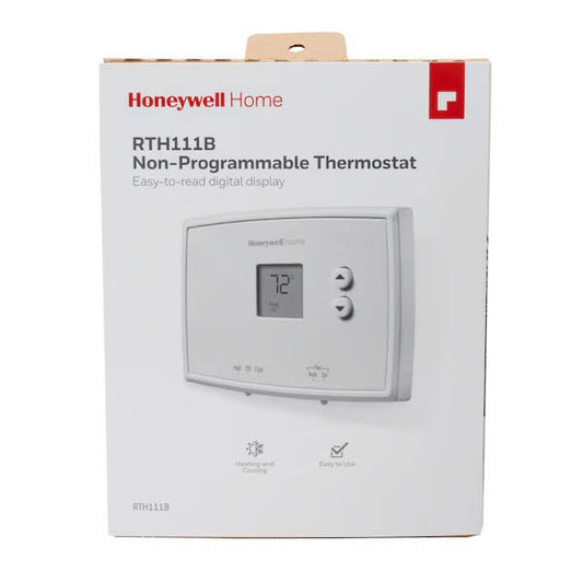 Honeywell RTH111B1042 Non-Programmable Thermostat, 120 to 240 V