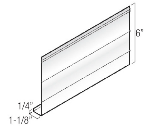 0480 SP.ORD FASCIA 6" COL PC S