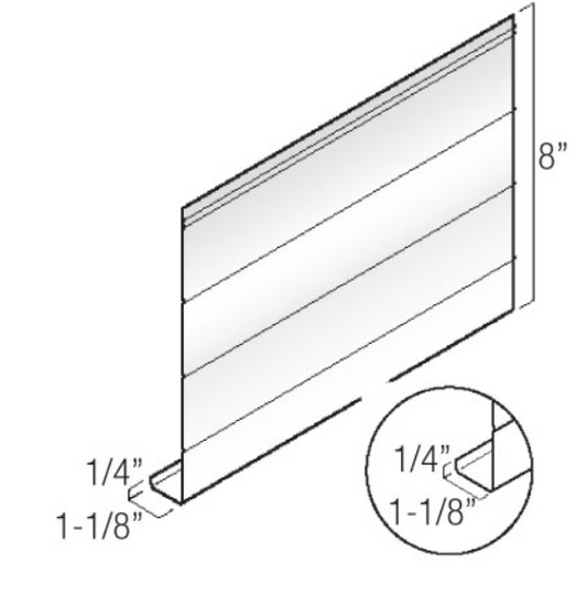 0481 SP.ORD FASCIA 8" COL BOX