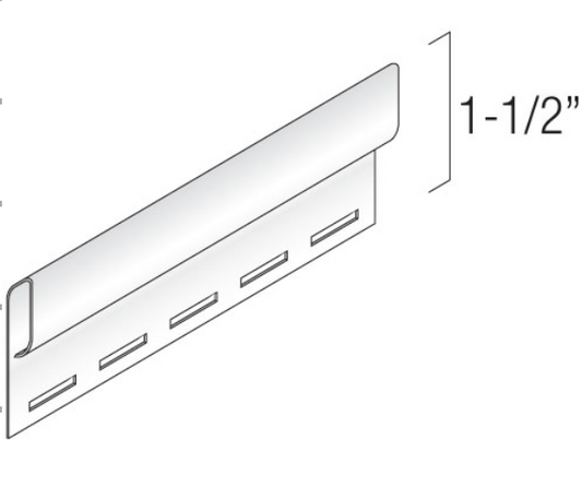 VINYL UNDERSILL TRIM 12' KHAKI