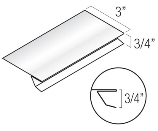 SPEC EAVESTARTER 10' BLACK