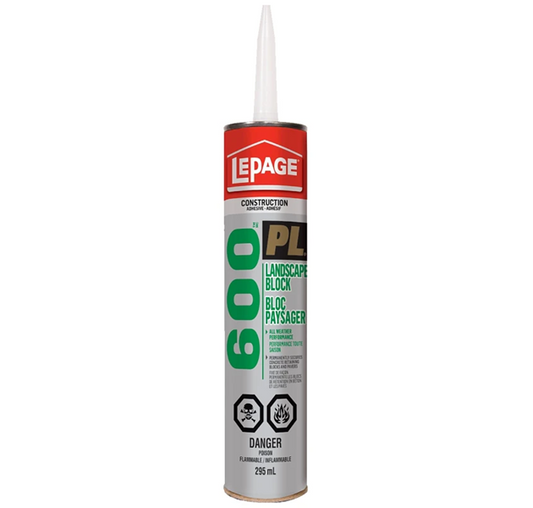 LePage 1654127 Block Adhesive, Beige, 295 mL Cartridge