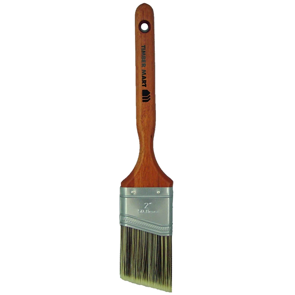 NOUR 1331-50TBM Angular Paint Brush, 2 in L Bristle, Polyester/SRT Bristle, Sash Handle