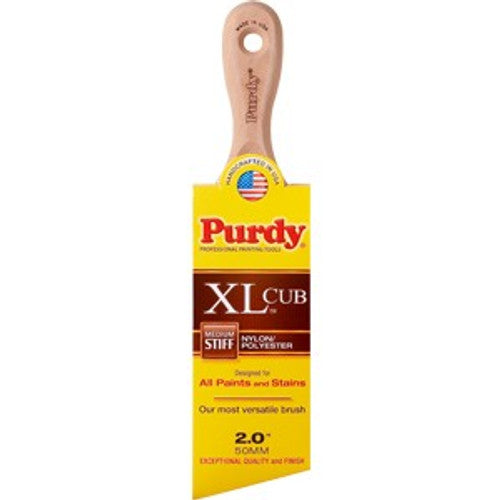 Purdy XL Glide 152325 Trim Brush, Nylon/Polyester Bristle, Fluted Handle