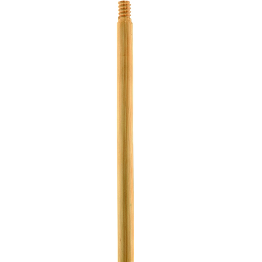 Quickie 54101 Broom Handle, 7/8 in Dia, 48 in L, Threaded, Wood
