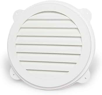 ROUND GABL 626053-00 18" WHITE