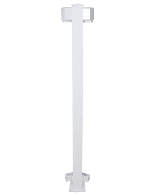 Regal RP45-0W Angle Post, 42 in L Nominal, White