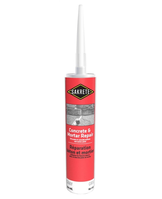 Sakrete 12021107 Repair Patch, Black/Gray, 304 mL, Tube