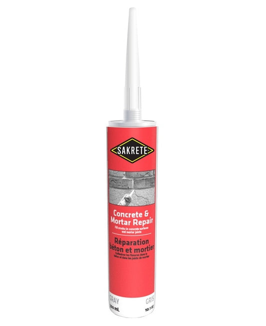 Sakrete 12021107 Repair Patch, Black/Gray, 304 mL, Tube