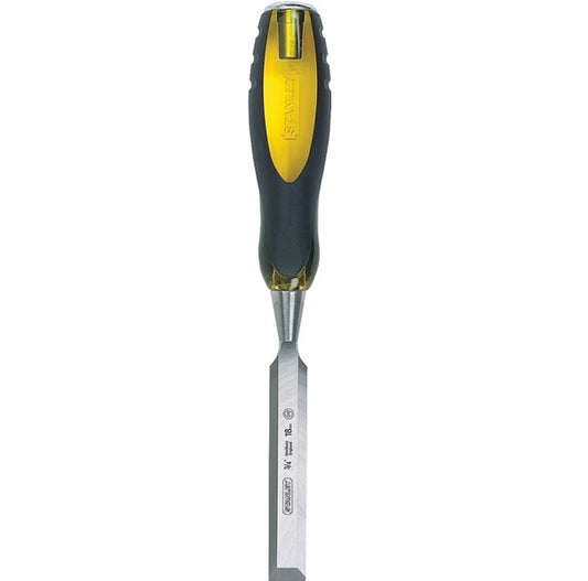 Stanley 16-973 Chisel, 1/4 in Tip, 9 in OAL, Carbon Steel Blade, Ergonomic Handle