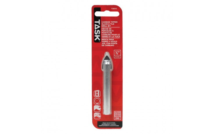 Task T38012 Drill Bit, 1/2 in Dia