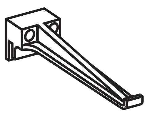 KSNAP HANGER WHITE K064