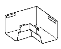KSNAP INSIDE CORNER WHITE K054