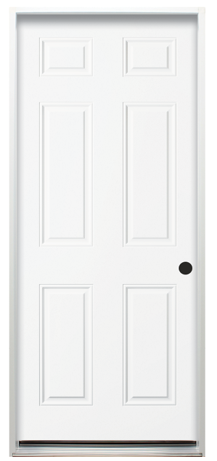 6 Panel Steel Door