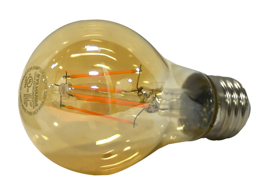 Sylvania 75347 Ultra Vintage LED Lamp, General Purpose, A19 Lamp, 40 W Equivalent, E26 Lamp Base, Dimmable