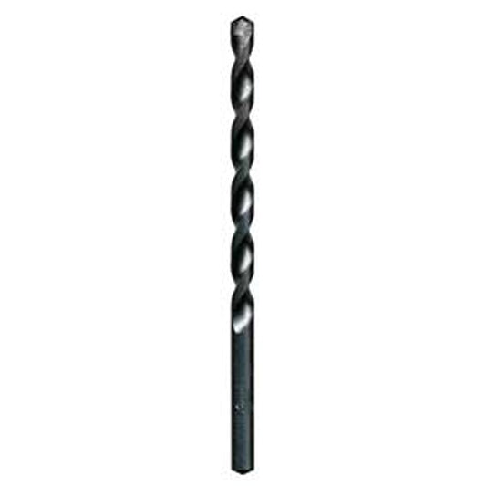 Task T55058 Rotary Drill Bit, 5/8 in Dia, Percussion, Spiral Flute, 3/8 in Dia Shank, Reduced Shank