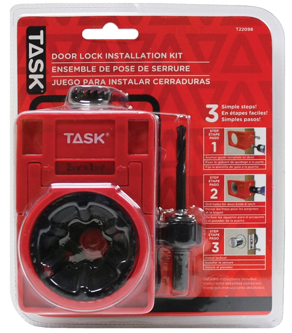Task T22098 Door Lock Installation Kit – Haliburton Lumber