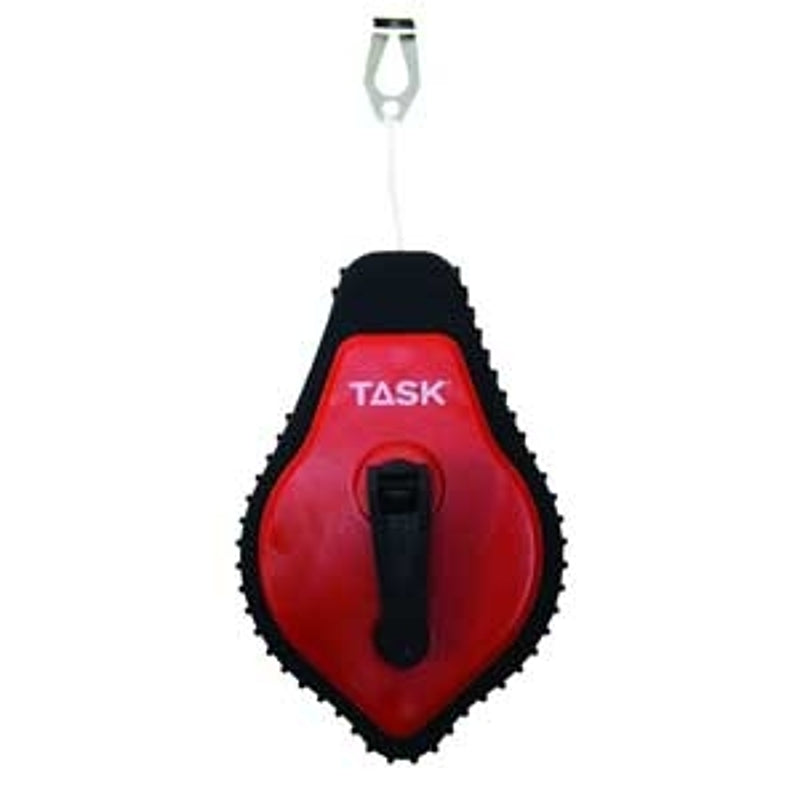 Task Quickwinder Plus Series T26013 Chalk Reel, 100 ft L Line