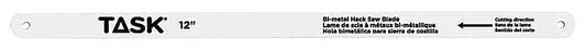 Task T22555B Hacksaw Blade, 12 in L, 24 TPI