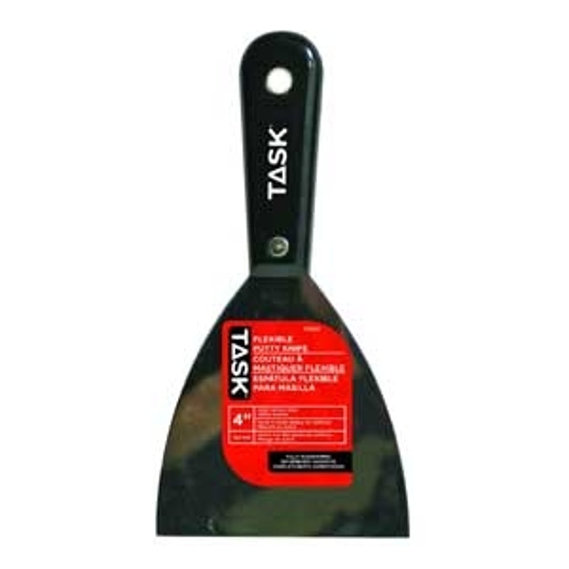 Task T37812 Flexible Putty Knife, 1-1/4 in W Blade, HCS Blade, Nylon Handle