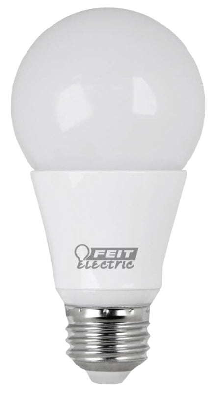 Feit Electric OM40/830/LED/CAN LED Bulb, General Purpose, A19 Lamp, 40 W Equivalent, E26 Lamp Base, Dimmable