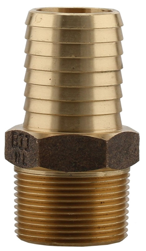 Boshart PENL-BMA12 Pipe Adapter, 1-1/4 in, MPT x Insert, Bronze