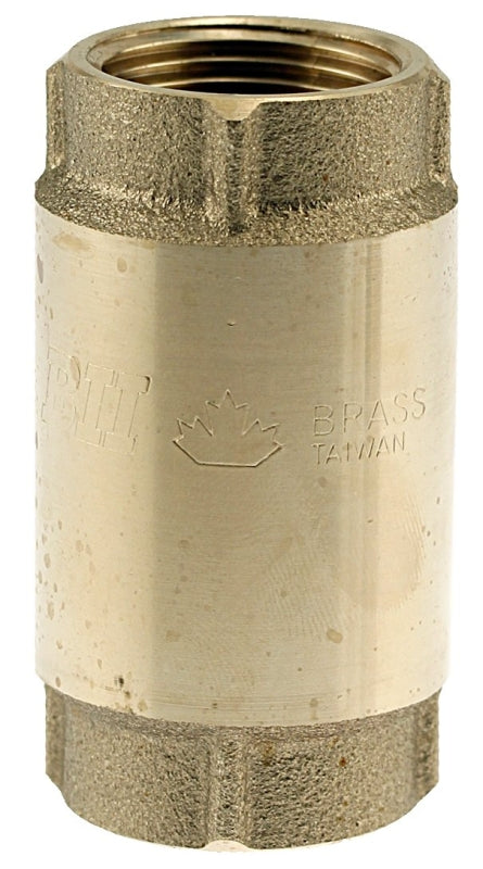 Boshart PENL-CV125 Check Valve, 1-1/4 in, 200 psi Pressure, Brass Body