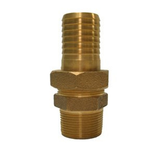 Boshart PENL-BMAU12 Pipe Adapter, 1-1/4 in, MPT x Insert, Bronze