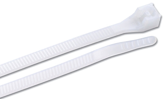 GB 46-206 Cable Tie, Double-Lock Locking, Nylon, Natural