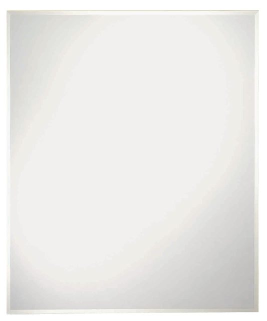 RENIN 201240 Somerset Frameless Mirror, 36 in L, 30 in W, Rectangular, Clear Frame