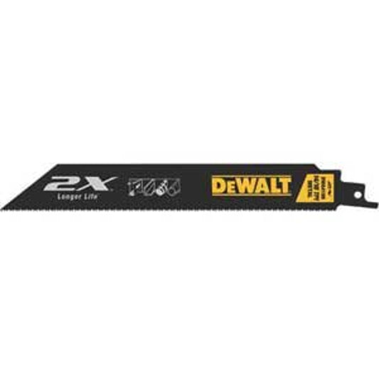 DeWALT DWA4186 Reciprocating Saw Blade, 1 in W, 6 in L, 14/18 TPI