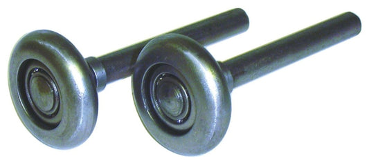 Ideal Security SK7121 Door Roller, Ball Bearing, Steel, Silver, For: Standard 2 in Tracks on Most Residential Doors