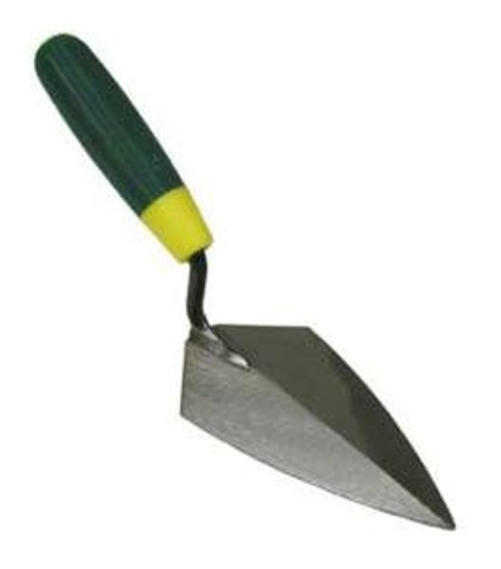 Richard PP-305 Pointing Trowel, 5 in L Blade, 2-1/2 in W Blade, HCS Blade, Rubber Handle