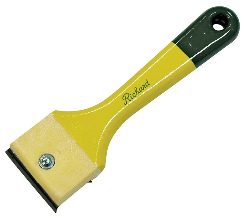 Hyde W-2-1/2 Wood Scraper, 2-1/2 in W Blade, Convex Ground Blade, Polypropylene Handle