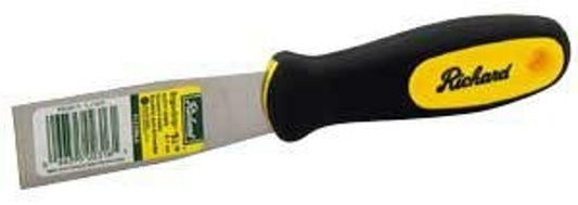 Richard RUB-2F Flexible Putty Knife, 2 in W Blade, HCS Blade, Santoprene Handle, Ergonomic Handle