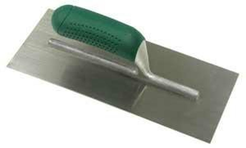 Richard PC-110 Finishing Trowel, 10 in L Blade, 4 in W Blade, HCS Blade, Ergonomic Handle, Rubber Handle