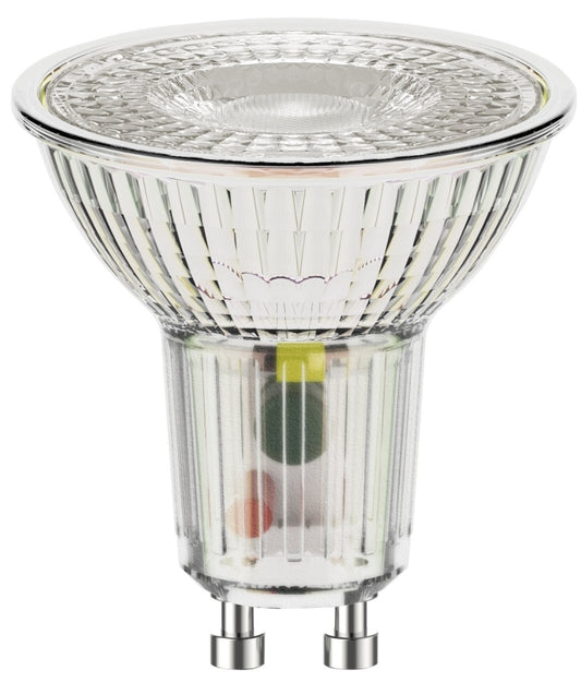 Sylvania 40932 Natural LED Bulb, Spotlight, PAR16 Lamp, GU10 Lamp Base, Dimmable, Cool White Light, 3000 K Color Temp