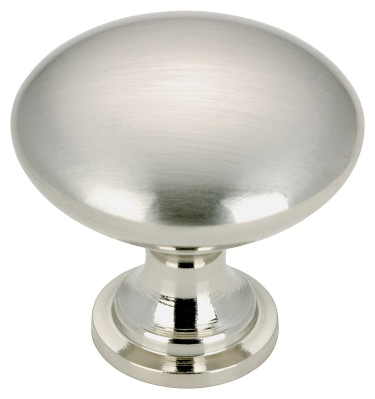 Richelieu DP9041195 Cabinet Knob, 1-3/32 in Projection, Metal, Brushed ...