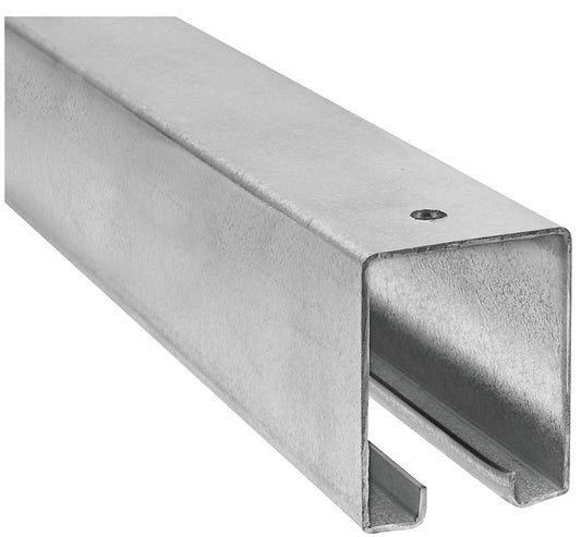 National Hardware N105-270 Box Rail, Steel, Galvanized, 1-57/64 in W, 2-13/32 in H, 12 ft L